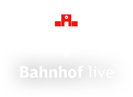 Logo for Bahnhof Live App