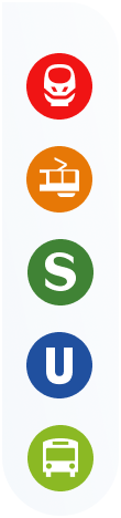 Service Icons for Bahnhof Live App
