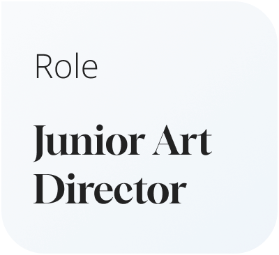 My role was Junior Art Director